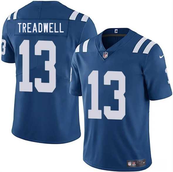 Men & Women & Youth Indianapolis Colts #13 Laquon Treadwell Blue 2025 Vapor Limited Stitched Jersey,We sell and wholesale Men & Women & Youth Indianapolis Colts #13 Laquon Treadwell Blue 2025 Vapor Limited Stitched Jersey on line form chian!